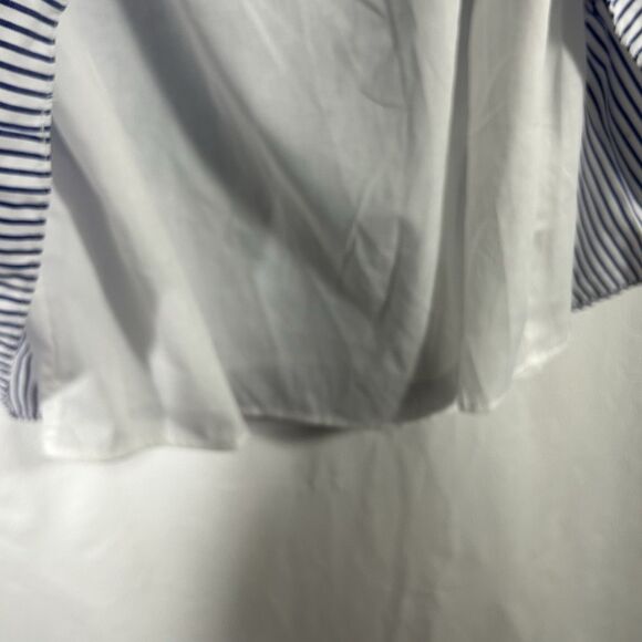 Tuckernuck Pomander Place Quinn Dress XL Blue White Colorblock Preppy Boho NEW - Picture 11 of 15